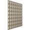 Ekena Millwork 19 5/8in. W x 19 5/8in. H Bradford EnduraWall Decorative 3D Wall Panel Covers 2.67 Sq. Ft. WP20X20BRCSV - alternate 3